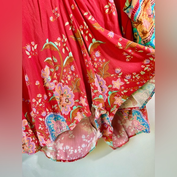 Spell & The Gypsy Collective Lotus Kimono Romper Boho Flowy Festival XL Read - Picture 8 of 11